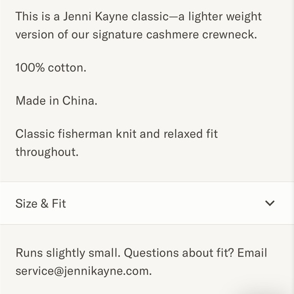 Jenni Kayne Fisherman Sweater - Picture 4 of 4